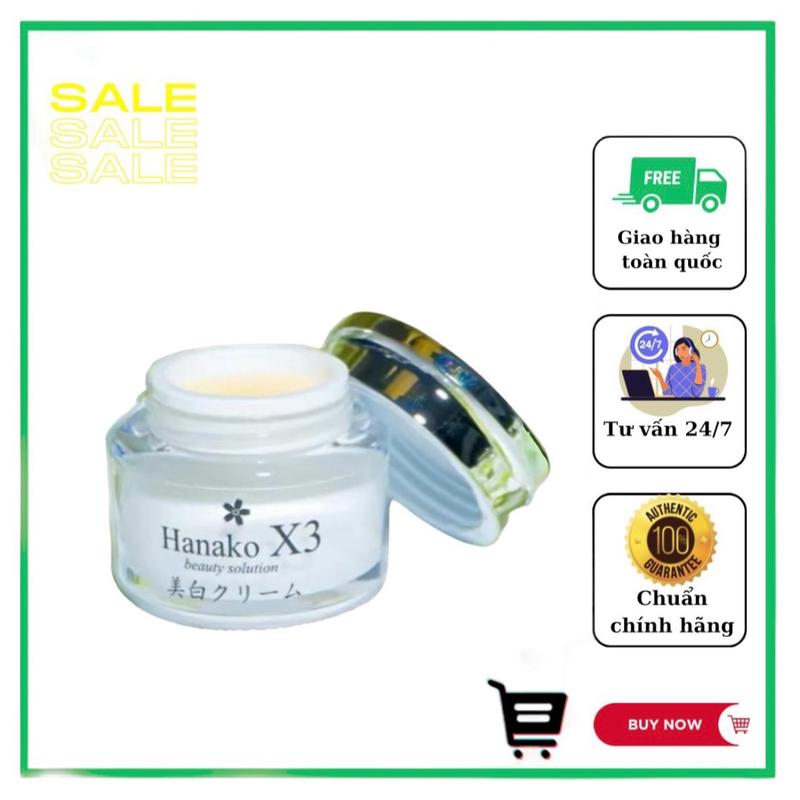 KEM FACE HANAKO X3 NHẬT BẢN dưỡng da 12g Làm Đẹp Da Dưỡng Ẩm Da Chăm Sóc Da Skincare