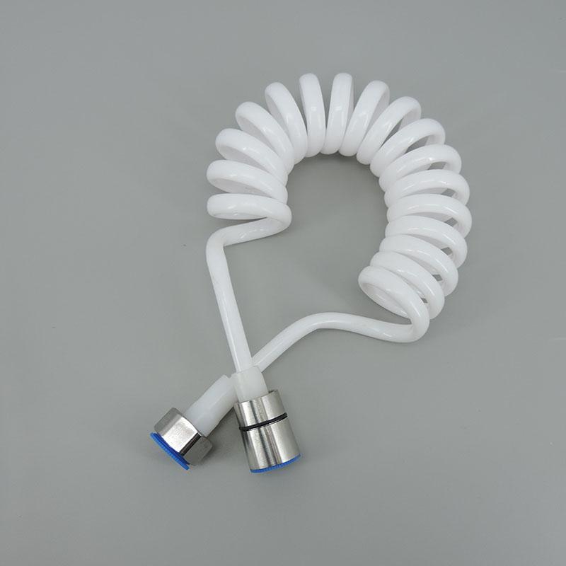 Product Introduction of 1.5/3/2m Spring Shower head soft Hose ABS tube bathroomWater wc Toilet Bidet Sprayer Telephone Line 304 head Flexible  2KSG 113
