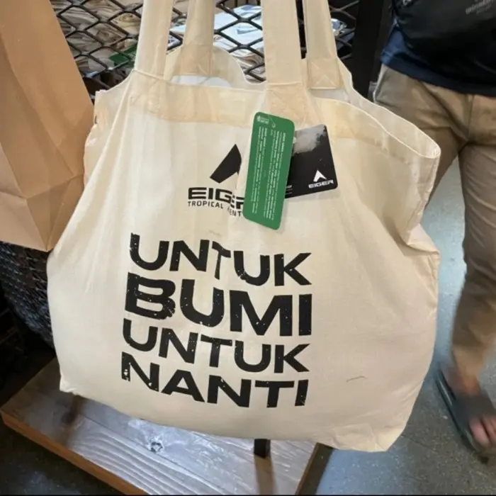 Totebag Eiger Original Eco Friendly Shopping Bag 19L