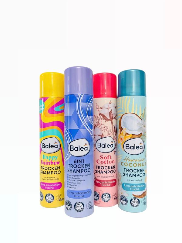 Chai xịt gội đầu khô, hỗ trợ làm ráo dầu và mồ hôi nhanh, chai 200ml, nội địa Đức, tóc tơi phồng đẹp thơm ngay sau khi dùng. Women Nữ