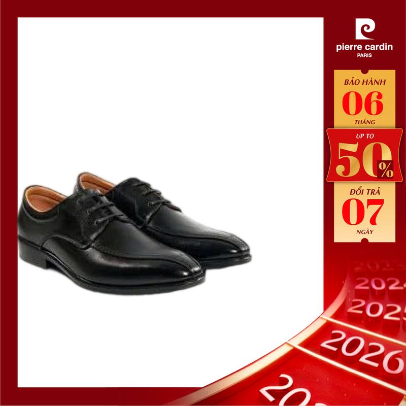  Giày tây nam Pierre Cardin có dây chất liệu da bò thật đế cao su cao cấp - PCMFWLH 791 