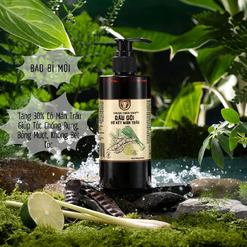  Dầu gội bồ kết mần trầu Thuận Thiên Dưỡng Tóc 