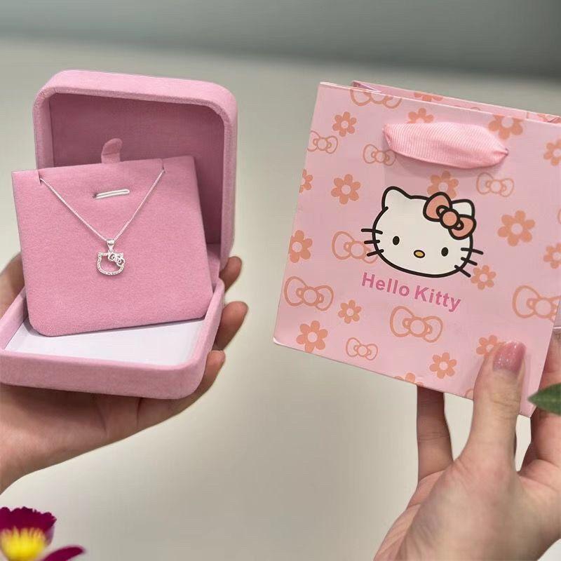 Vòng Cổ Hello Kitty, Dành Cho Phụ Nữ, Dây Chuyền Xương Đòn 925, Mặt Dây Chuyền Thời Trang Và Thanh Lịch, Thích Hợp Làm Quà Tặng Dễ Phối Đồ, Lý Tưởng Cho Bạn Thân Hoặc Bạn Gái, Mặt Hàng Quà Tặng Hello Kitty 4