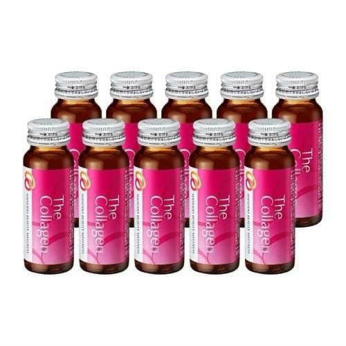 [Mẫu Mới] Nước uống đẹp da The Collagen Nhật Bản hộp 10 chai x 50ml 3
