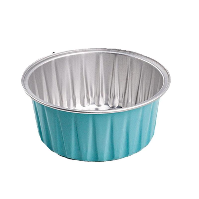 Product Introduction of Pudding Cup Cake Shrimp Egg Mold Cake Air Fryer Special Bowl Tin Paper Box Small Baking Tray Tin Paper Box 25
