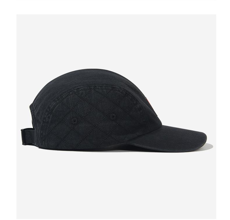 Product Introduction of Summer Sun Protection Sports Curved Brim Peaked Cap Women's Couples' Cap Five-Piece Hat Fashion All-Match Face-Looking Small Baseball Cap 8