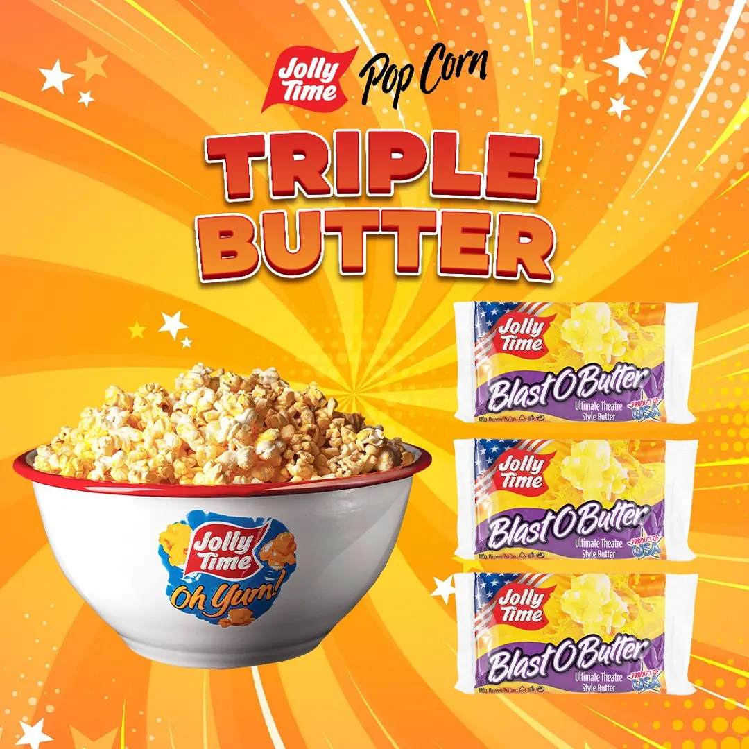 Paket Triple Butter (3BOB) - Jolly Time Mircowave Popcorn