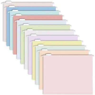 Va File Folder 100 Pack Pendaflex Hanging File Folders Letter Size 50 Pack Assorted ...