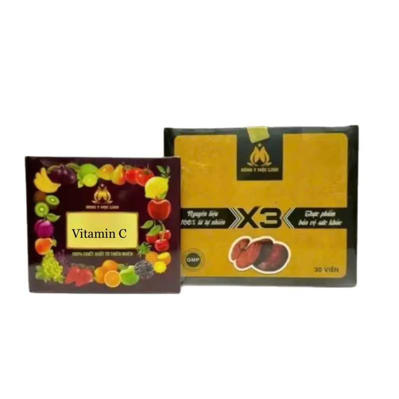Thực Phẩm Bổ Sung Sức Khoẻ Viên Thảo Mộc Linh X3 Đông Y Rau Củ