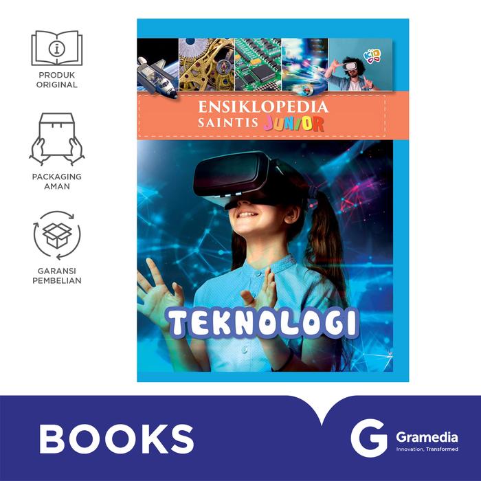 Gambar Buku Ensiklopedia Saintis Junior: Teknologi - - dari Gramedia Kota Administrasi Jakarta Timur Tokopedia