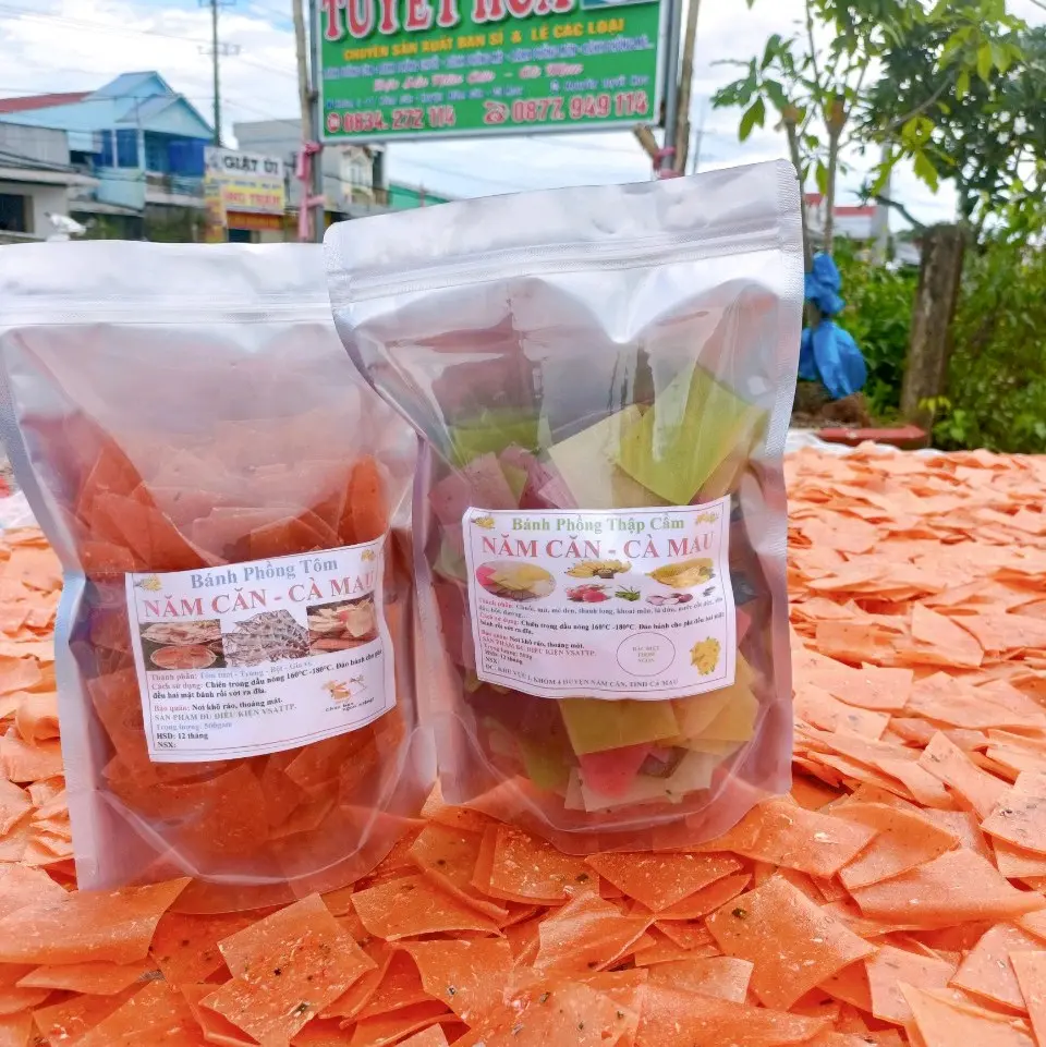 Combo 2túi phồng tôm thập cẩm 1ký