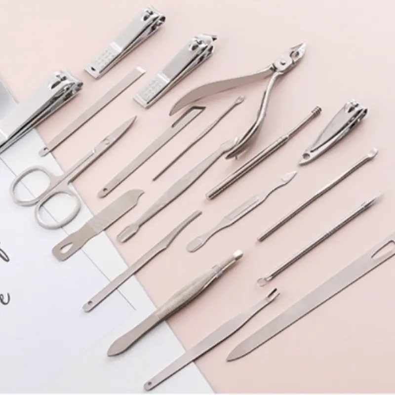 Bộ Bấm Móng Tay 19 Món Thép Không Gỉ-Bộ Cắt Móng Tay Cao Cấp 3