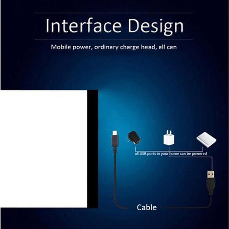 Product Introduction of Bảng Stencil Nghệ Thuật LED, Kích Thước A5, Hộp Đèn, Hộp Đựng USB, Bàn Vẽ Theo Dõi, Đệm Có Thể Điều Chỉnh 40