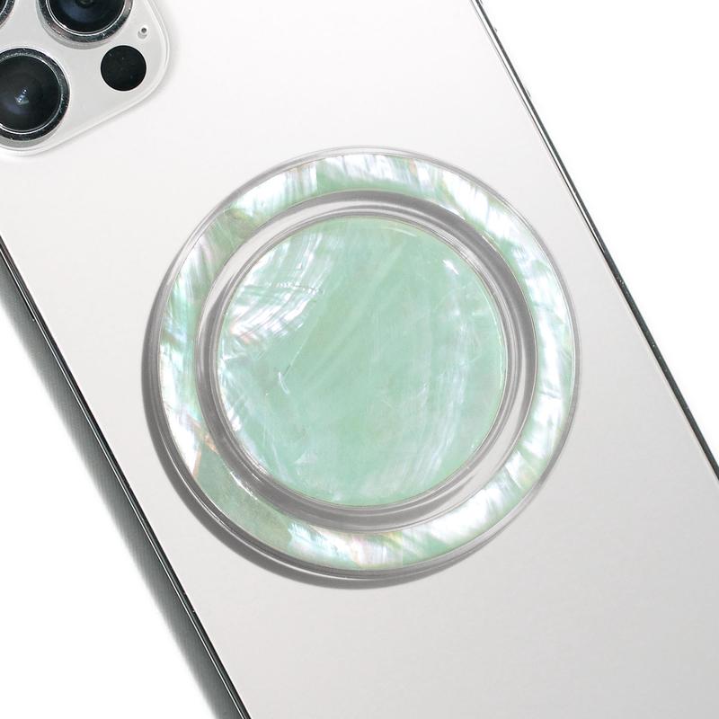 Product Introduction of Creative Colorful Shell Pattern Phone Holder for Magsafe, Magnetic Transparent Phone Stand, Phone Accessories for Mobile Tablets 9
