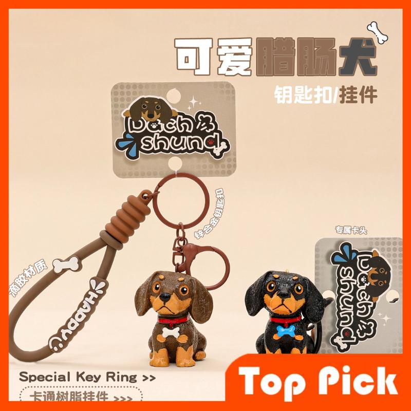  Dây Chuyền Chìa Khóa Cún chó Con Bằng Resin Dachshund Quà Tặng Cặp Đôi Dễ Thương Mặt Dây Chuyền Sáng Tạo Cho Nữ Mặt Dây Chuyền Bán Buôn Chính Hãng 