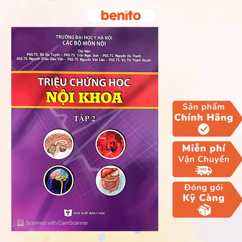 Benito - Sách - Triệu chứng học nội khoa (tập 2) - 2023 - NXB Y học 0