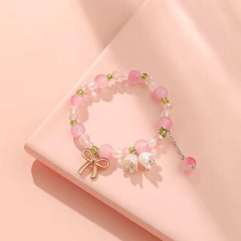 Product Introduction of Gelang Rumbai Manik, Gaya Baru, Borong Dalam Stok, Direka Khusus untuk Wanita, Rupa Cantik, Gaya Tidak Bertembung, Serba guna, Personaliti, dengan Rekaan Manik, Sesuai untuk Dipakai Harian, Borong 10