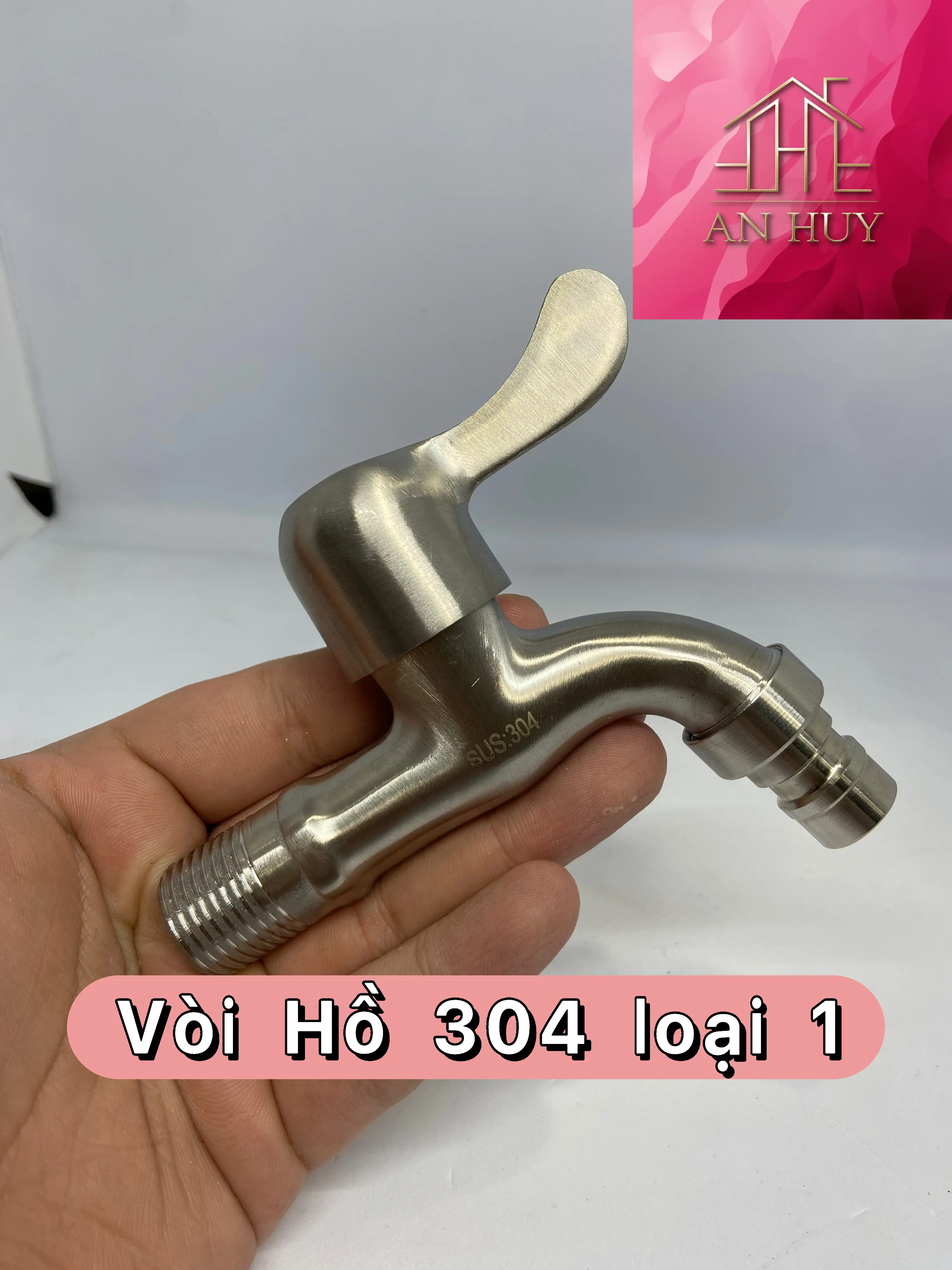 Vòi Hồ inox 304 loại 1 ,giá siêu tốt