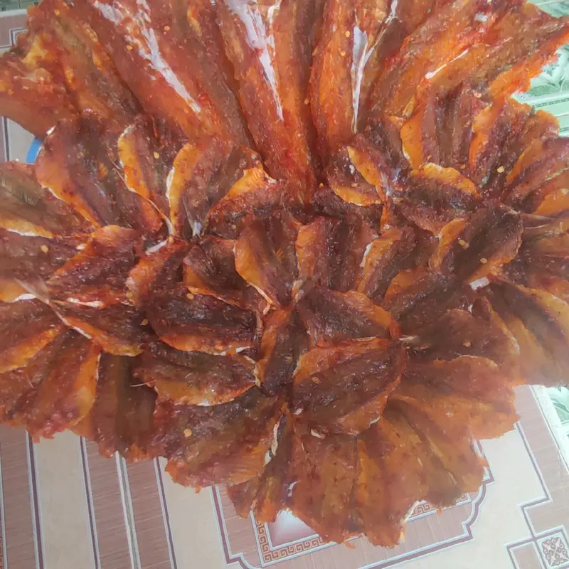 combo 0.5kg khô cá chỉ vàng kèm khô cá mối vị mặn ngọt 2