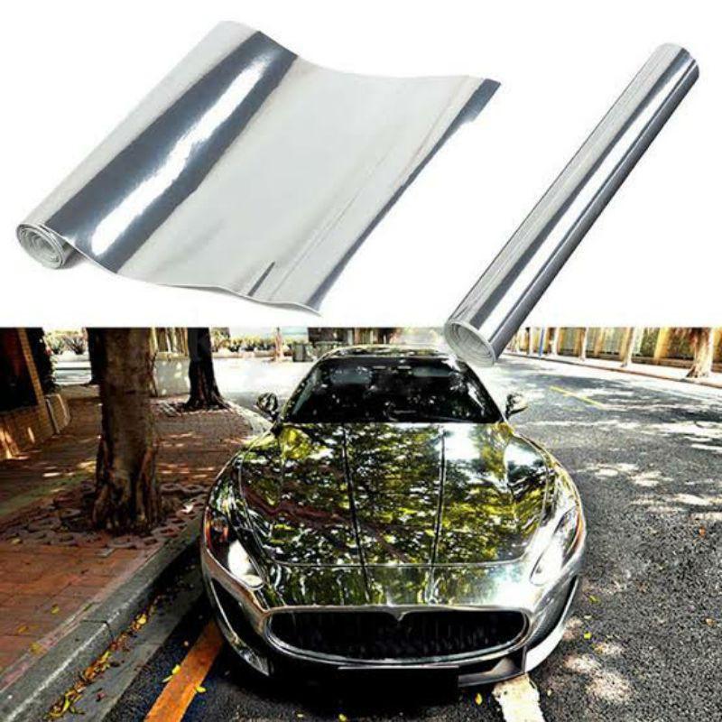 Product Introduction of SKOTLET STIKER MOTOR SILVER CROM /STIKER KROM SILVER ALUMINIUM 3