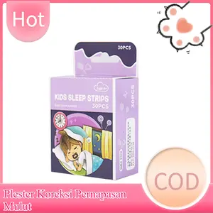 COD Stiker Mulut Tidur 30 PCS Strip Tidur Mendengkur Mengurangi Mendengkur Membantu Hidung Pernapasan Efisiensi Tidur Malam