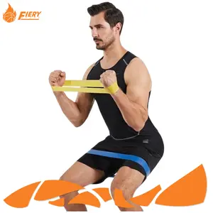 [Fiery Sport] Resistence Band Polos UntuK Latihan Gym Karet Yoga Work Out Di Rumah Outdoor Olahraga