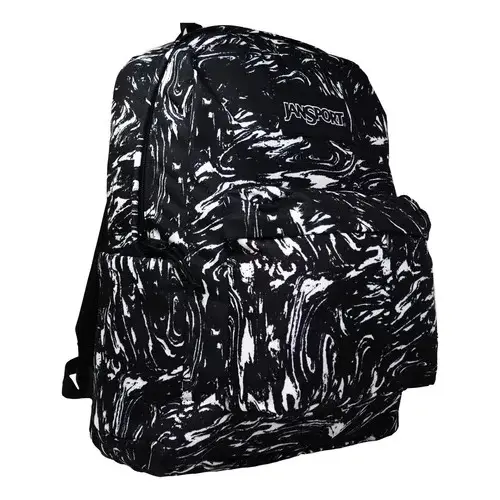 Tas JanSport Marbled Motion Black Premium Fulltag Wanita Pria Fashion / Tas Sekolah Anak 4