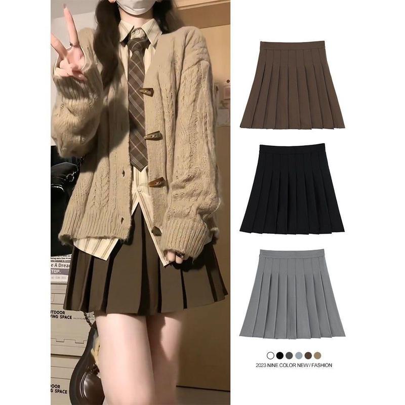 TQ【Ready Stock】Ready Stock Korean Palda Waist Pleated Skir - TikTok ...