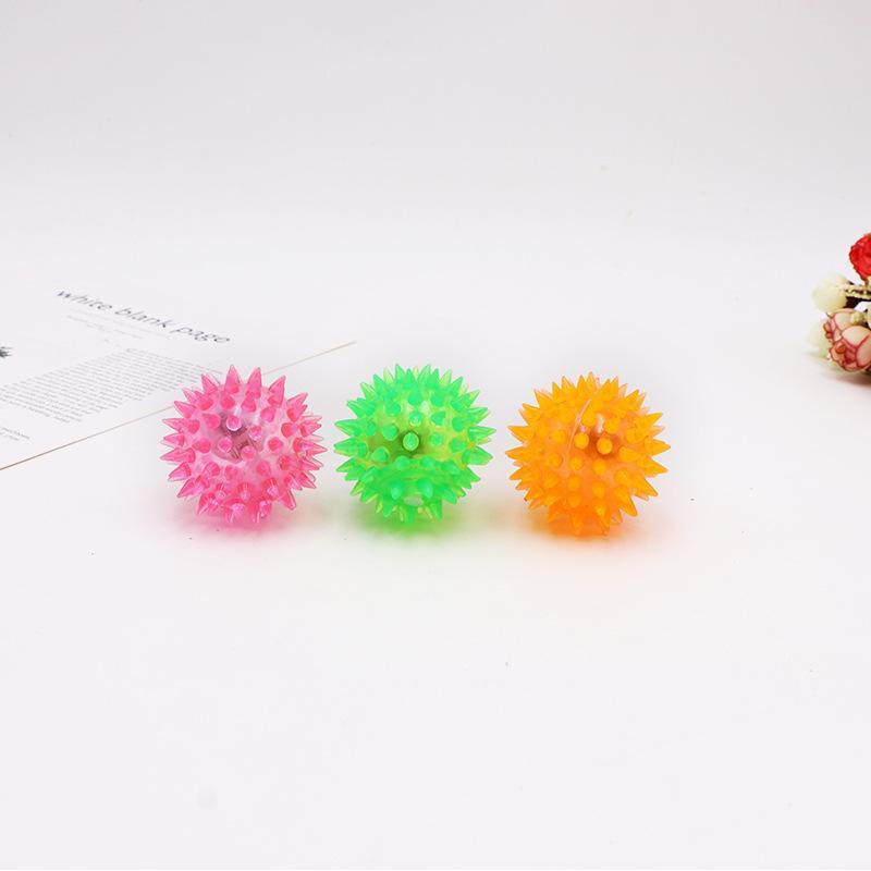 Squeaky Dog Toy Ball, 5 Counts/set Colorful Dog Chew Toy Ball, Interactive Dog Toy Ball, Pet Chew Toy Ball, Indoor and Outdoor Fun Toy Ball for Dogs, Christmas Gift 2