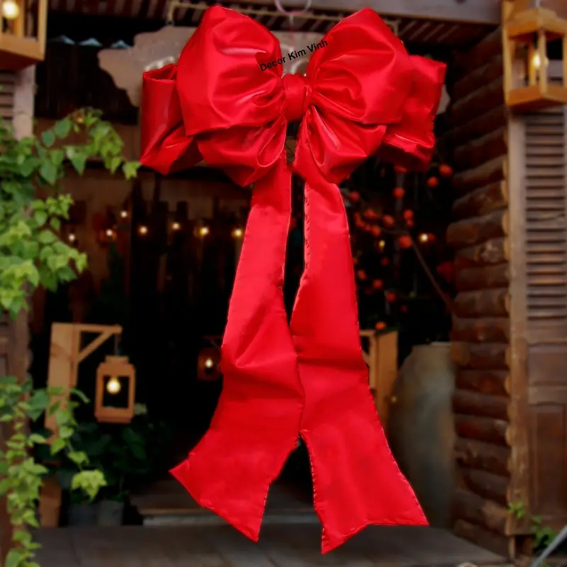 Nơ 6 Cánh Đuôi Dài Có Thể Uốn Kiểu NCC07 Trang Trí Decor Quán Shop Trang Trí Sự Kiện 4