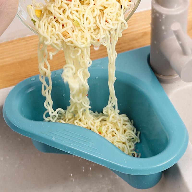 Product Introduction of Multifunctional Hanging Filter Rack and Drain Rack for Kitchen Kitchen Sink Leftover Soup Filter Rack 5