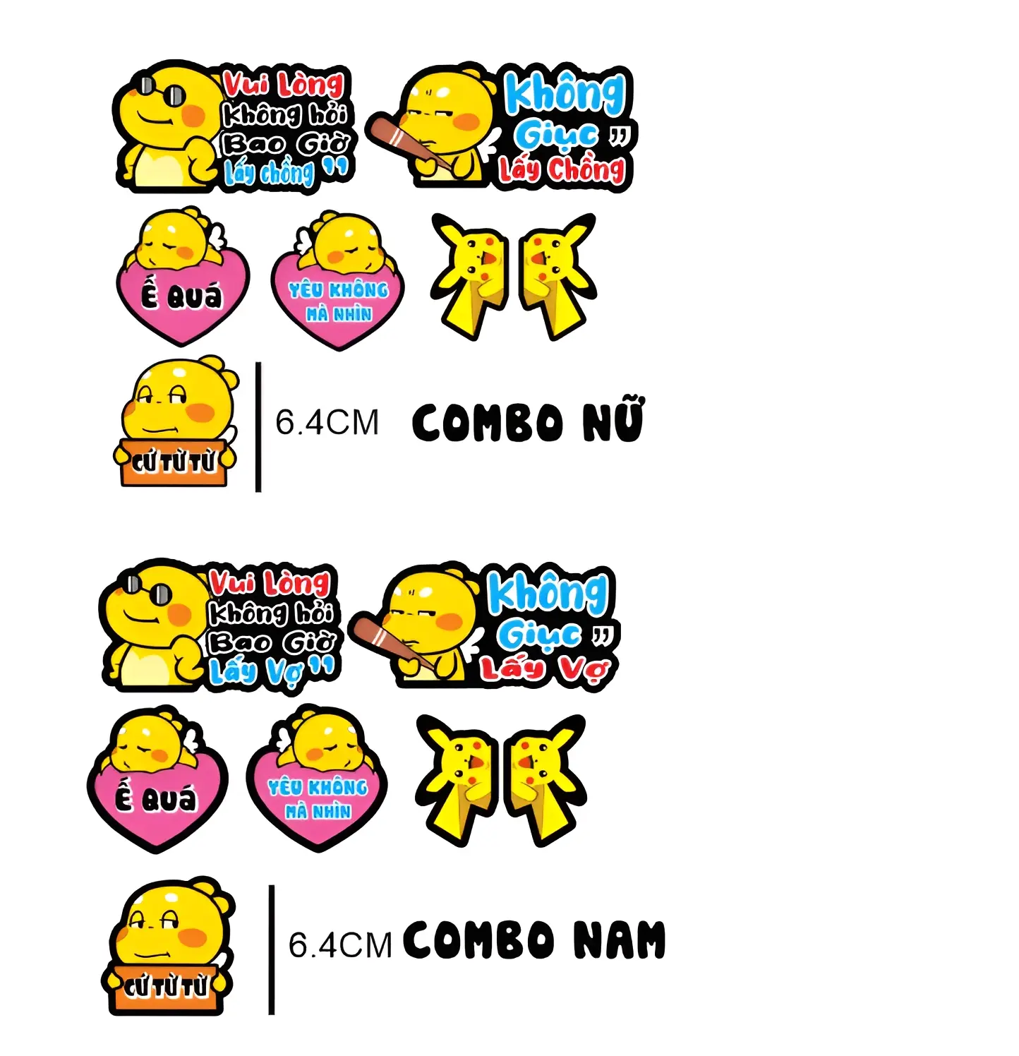 Decal sticker dán xe, dán vật dụng Nhãn Dán