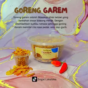 Goreng Garem Begal Lakalaka (Bawang Goreng)
