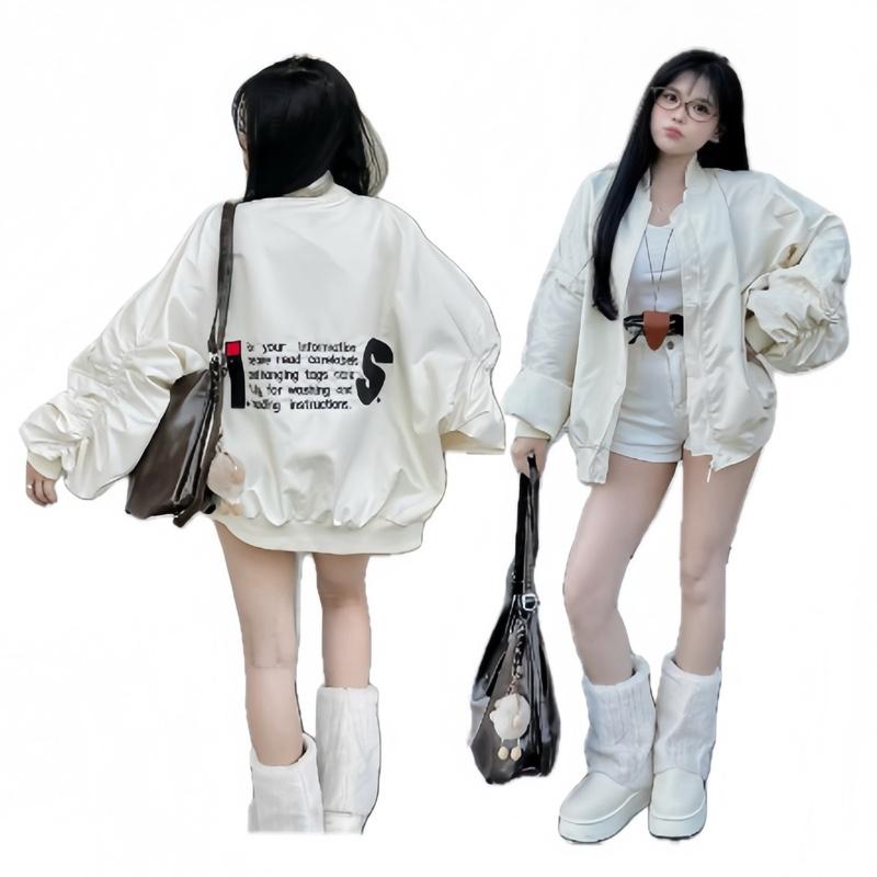 Áo Khoác Gió Bomber Dù Tay Nhún V1 Thêu Full Chữ S Top Menswear Form Rộng Unisex Nam Nữ