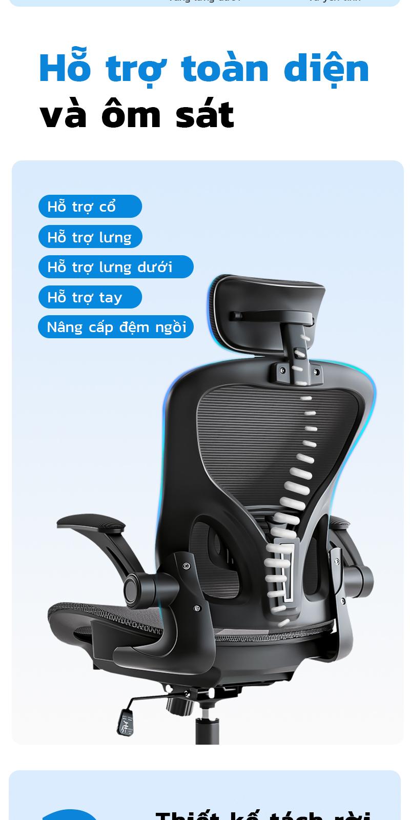 Product Introduction of Trò chơi ghế công thái học văn phòng W901 Chơi Game giải trí, Vải lụa băng được cấp bằng sáng chế 4