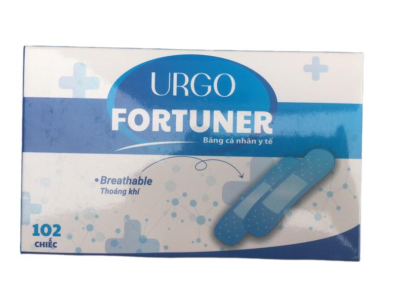 Combo 2 Hộp (204 miếng) - mỗi 1 Hộp/ 102 miếng Băng cá nhân y tế trong suốt URGO - thương hiệu uy tín - thông thoáng, dính chắc, co giãn tốt, chống nước urgo