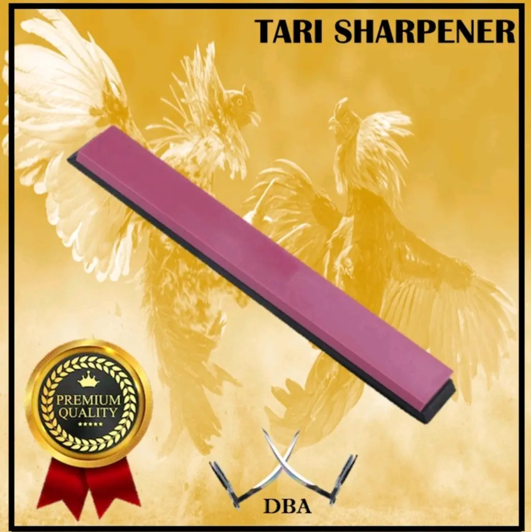 Tari Sharpener / Gaff Sharpener with Leather (Hasaan ng Tari)