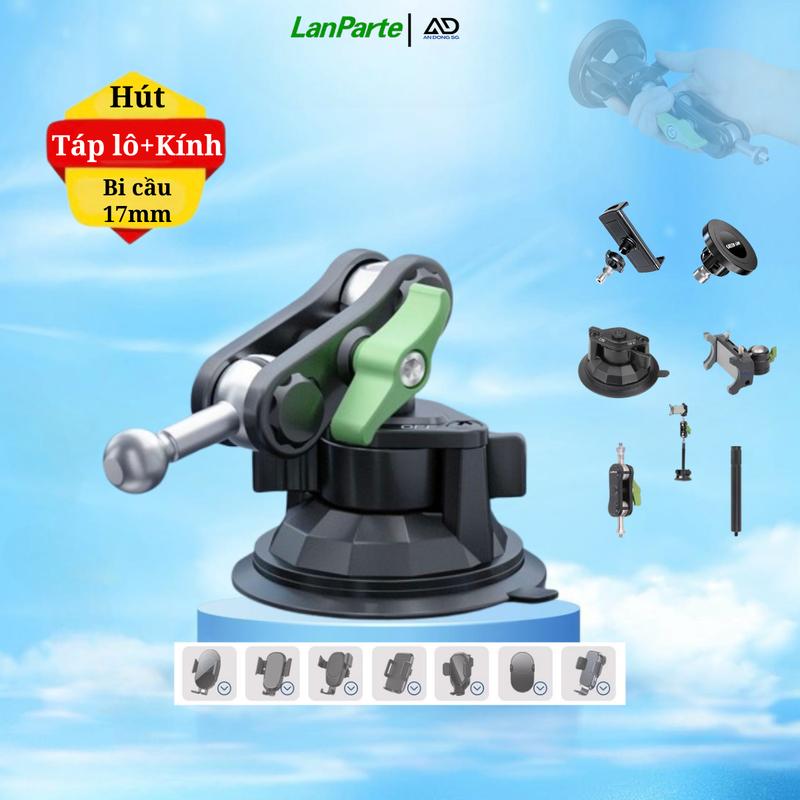 Lanparte B01 Kẹp điện thoại đa năng Nhôm tiện dụng An Đông SG Giá Đỡ Điện Thoại Phụ Kiện Phone