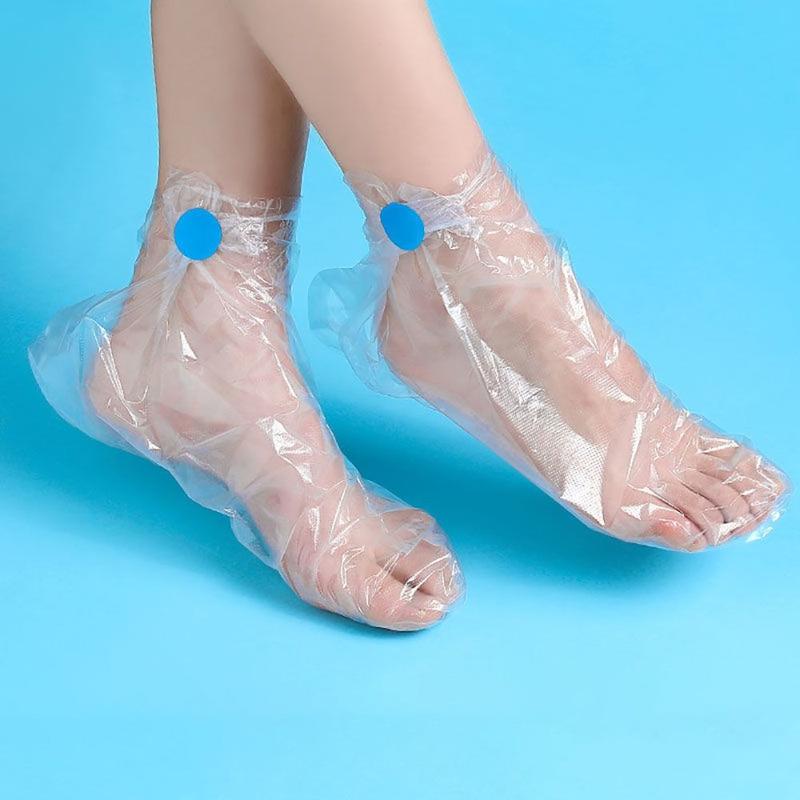 Product Introduction of Durable Plastic Disposable Foot Cover Transparent Disposable Clear Booties Foot Care Shoes Cover 16