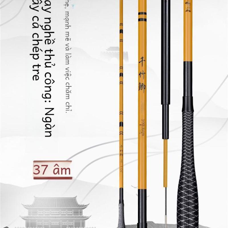 Cần Câu Cá, Siêu Nhẹ Và Siêu Mượt, Chất Liệu Carbon, Thích Hợp Câu Cá Chép, Cần 37 Tông, Cần Câu Đài Loan, Thiết Kế Khớp Nối Tre, Hàng Mới Về Năm 2025