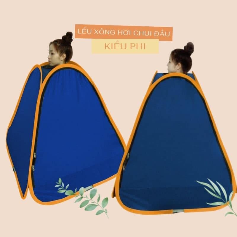 Lều xông hơi chui đầu tự bung - Lều xông hơi tam giác tại nhà  gấp gọn tiện dụng