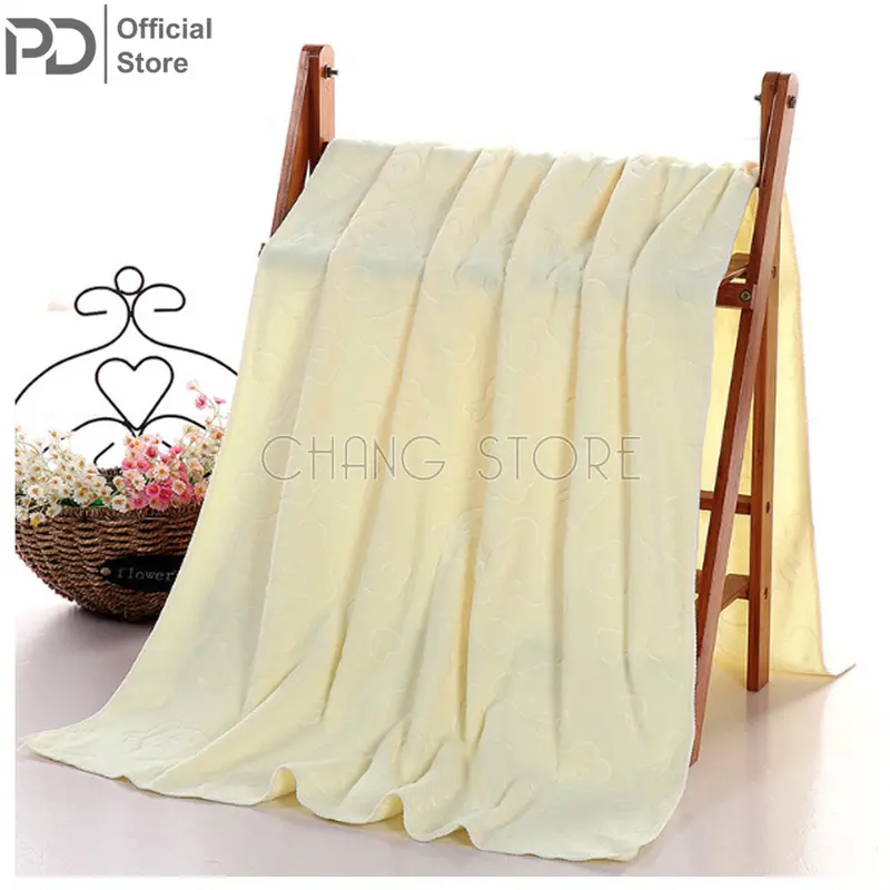 Khăn Tắm Xuất Nhật Hình Gấu Khổ Rộng Siêu Mềm Mịn( 70*140cm) Nhà Tắm Cotton 2