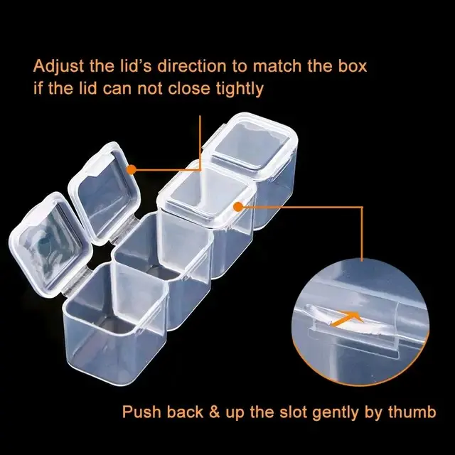 Kotak Penyimpanan Diamond Painting Storage Box Multifungsi Untuk Perhiasan 3