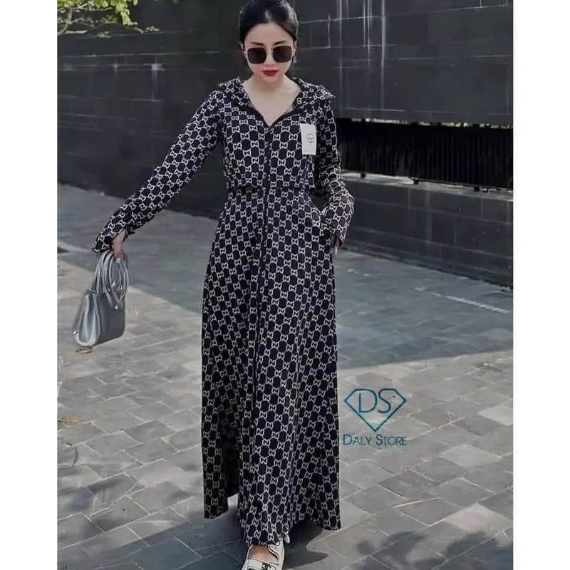 Áo chống nắng dáng dài xinh xắn (40-75kg)