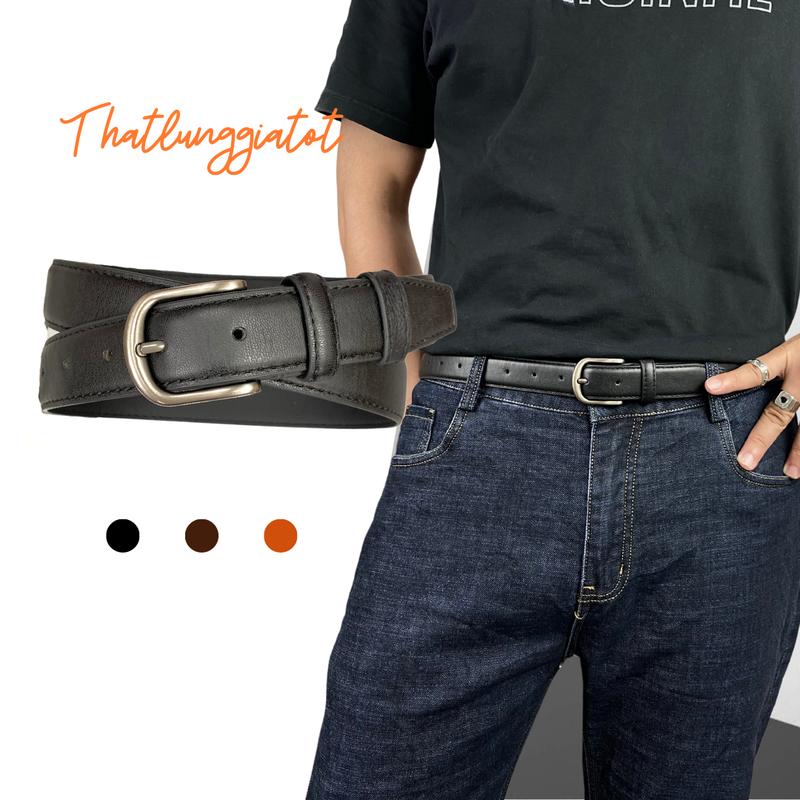 Thắt lưng nam nữ bản nhỏ Ulzzang phong cách Hàn Quốc bản 2.8cm TL138 - Thắt Lưng Giá Tốt