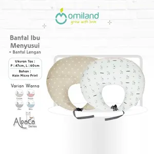 Omiland Bantal Ibu Menyusui/Busui Bayi Lock Buckle Dan Bantal Lengan Alpaca Series