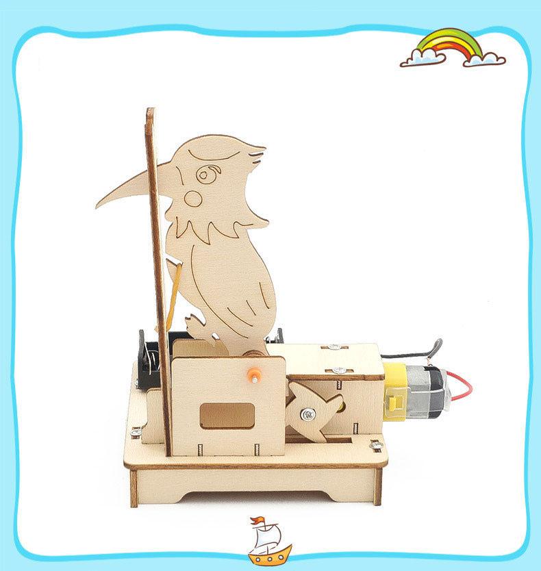 Product Introduction of Bộ Đồ Chơi Lắp Ghép STEM Mô Hình Chim Gõ Kiến, Bộ Đồ Chơi Khoa Học Tự Làm Chim Gõ Kiến, Bộ Đồ Chơi Gỗ Cao Cấp Khoa Học Tự Làm DIY Wood Steam 24