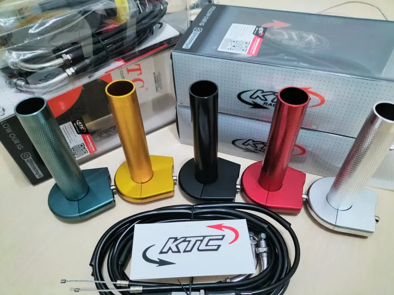 Gas Spontan Asli Original KTC Racing bahan full besi CnC, bisa untuk semua Jenis Motor 0