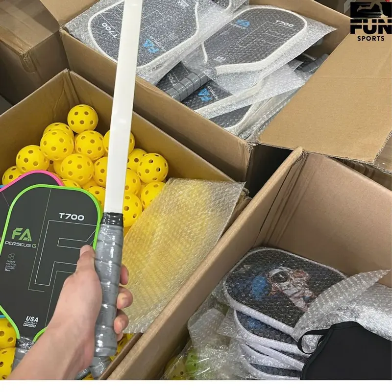 Bóng Pickleball Thi Đấu Tiêu Chuẩn Bóng Tập Luyện Ngoài Trời 40 Lỗ Độ Bền Cao Độ Ổn Định Fun Sports 8