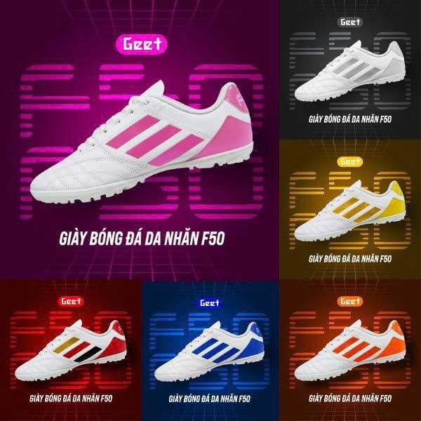 [Tặng Tất] Giày Đá Bóng Geet F50 chính hãng 38-44 Unisex - 2EVSHOP